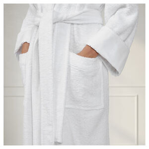 slide 3 Unito Shawl Collar Bathrobe