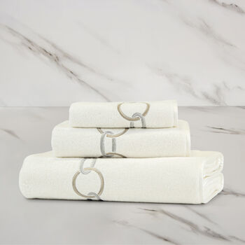 Links Embroidered Bath Sheet