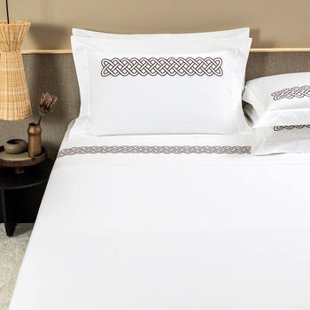 Intreccio Embroidered Sheet Set