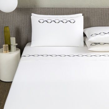 Continuity Embroidered Sheet Set