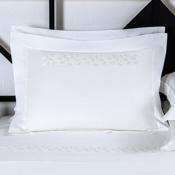 Glimmer Embroidery Sham