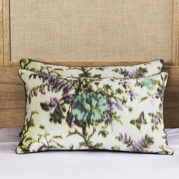 Botanic Velvet Decorative Cushion