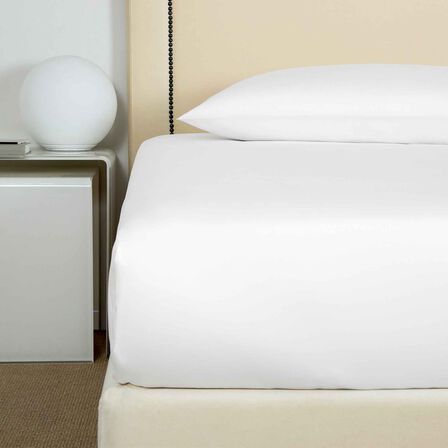 Cotton Sateen 1000 TC Fitted Bottom Sheet